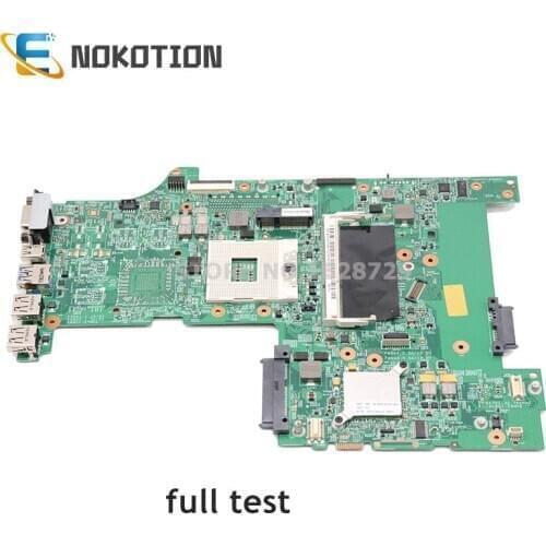 NOKOTION For Lenovo ThinkPad L530 Laptop Motherboard 15'' HM76 gma hd4000 DDR3 04Y2024 04Y2022 04W6680 04Y2028