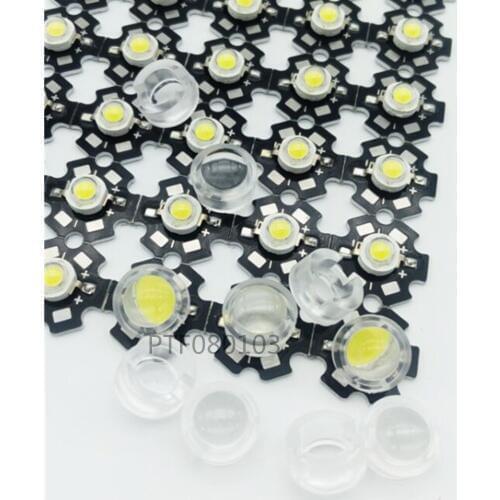 100 pcs/ piece light transmittance 92% diameter 13mm PMMA micro LED lens 15 30/45/60/90/120 optical lens bracket