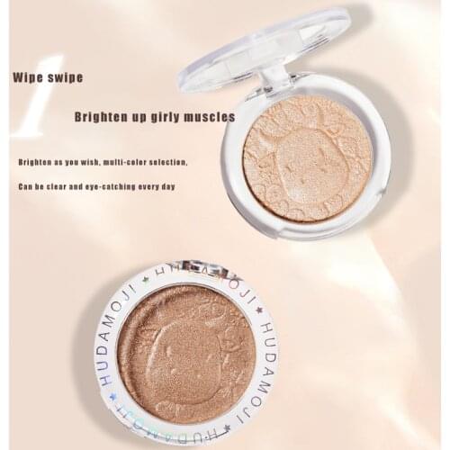 Monochromatic High-gloss Pearlescent Fine Glitter Eyeshadow Brighten Up Facial Contour Contour Natural Good Skin Cosmetics TSLM1