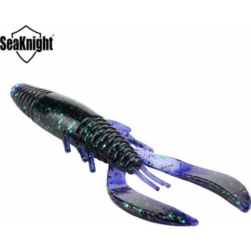SeaKnight Soft SL021 Soft Fishing Lure Shrimp 11.5g 11cm 4PC Artificial Bait Saltwater/Freshwater Lure Fishing Carp