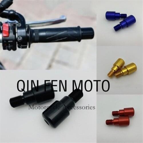 Fit For Yamaha MT-09 MT-07 MT03 TMAX530 modified aluminum alloy handlebar plug terminal handle block
