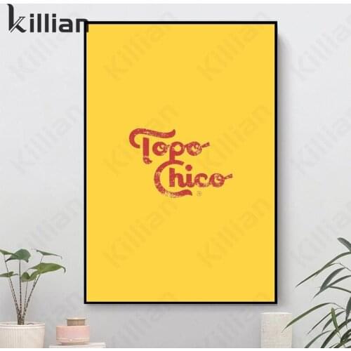 Cute Yellow Canvas Painting Home Decoration Modern Text Analysis Personality Art Wall Living Room Bedroom Aesthetics Room Decor