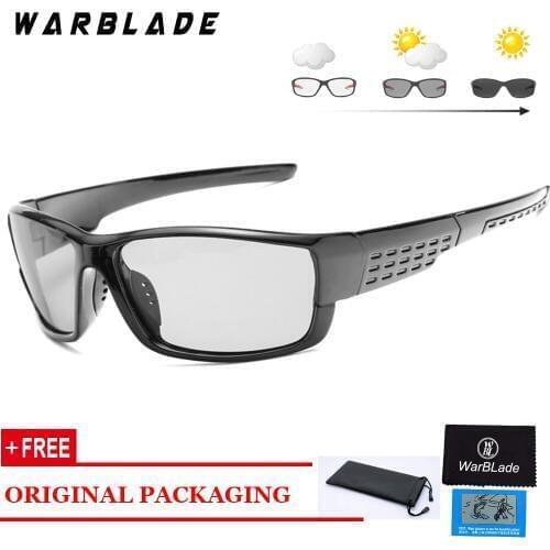 WBL Brand Photochromic Sunglasses Men Polarized Chameleon Discoloration Sun Glasses For Men Fashion Square Driving Accessories