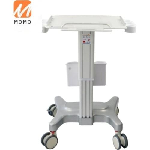 Ultrasound machine trolley medical cart hospital trolley hospital furniture 4 silent medical castors