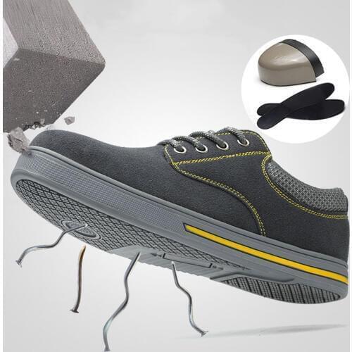 2019 Safety Shoes for Men Women Work Steel Toe Protective shoes Lightweight Breathable Sneakers Industrial Construction Boots