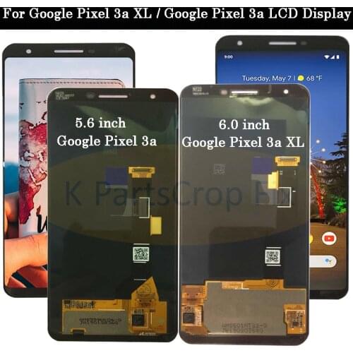 Amoled screen for Google Pixel 3a LCD Display Touch Screen Digitizer Assembly Replacement for google pixel 3a xl lcd display