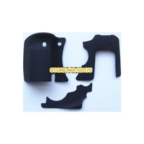 100%Original 3 Pieces Grip Rubber Cover Unit For Canon 6D DSLR Camera With 3M Glue