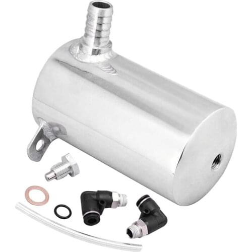 2X19MM 500Ml Car Universal Oil Collection Tank Oil Storage Tank Oil Breathable Pot Engine Fuel Separator