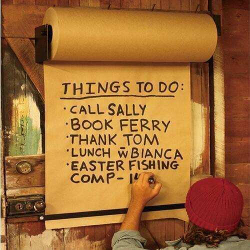 30-60cm Wide 80g 120g Brown Kraft Wrapping Paper Roll For Wedding Birthday Party Gift Wrap Parcel Packing Art Craft Scrapbook