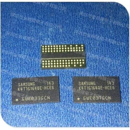 5pieces SAMSUNG K4T1G164QE-HCF7 DDR