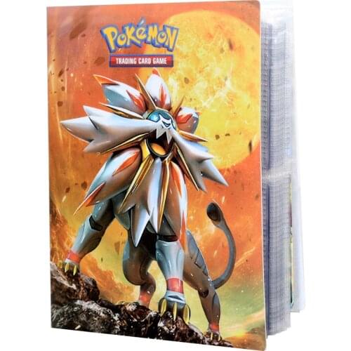 240PCS Game Pokemon Cards Album Book Cartoon Anime Card DIY Collectors Loaded List Holder Capacity Binder Folder Toys For Kids