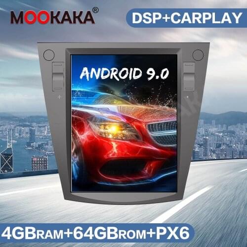 Tesla Style Android 9 64GB Car Radio GPS Navigation For Subaru Forester 2013-2018 Auto Stereo Multimedia Player Carplay Headunit