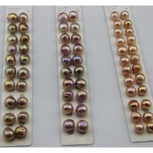 14-15mm Super Big Size Colorful Natural Freshwater Pearl Beads, Loose Edison Pearl Beads, Fashion Women Jewelry DIY Accessories