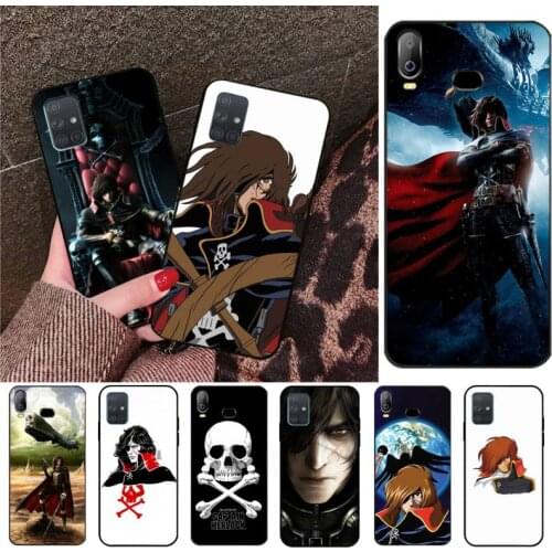CUTEWANAN Space Pirate Captain Harlock Phone Case For Samsung Galaxy A01 A11 A31 A81 A10 A20 A30 A40 A50 A70 A80 A71 A91 A51