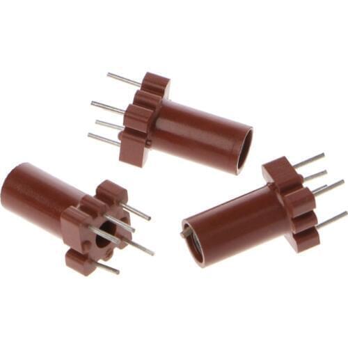 Drop#Wholesale 20 Pcs Adjustable Inductor Shell Skeleton Empty Ferrite Core No Inductor Coil 25-100MHZ Dropshipping