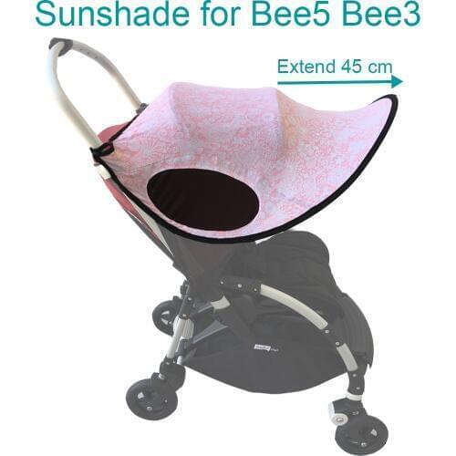 Tailor-made Bugaboo Bee 5 Baby Stroller Accessories Sunshade Sun Visor Canopy UV Cover Extend Sun Shade for Bugaboo Bee5 Bee3