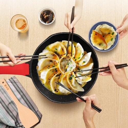 Maifan Stone Non-Stick Frying Pan Without Oil Smoke Gas and Induction Cookware Cooking Pot Omelette Pan 10 Inch