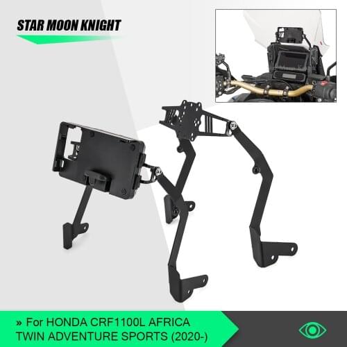 Motorcycle Accessories For HONDA CRF 1100L Africa Twin Adventure sports CRF1100L Stand Holder Phone GPS Navigaton Plate Bracket