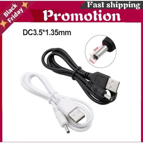 2021 New USB Port to 3.5*1.35mm DC 3.5 Barrel Jack Power Cable Connector Adapter For USB HUB Power Cable Portable Audio & Video