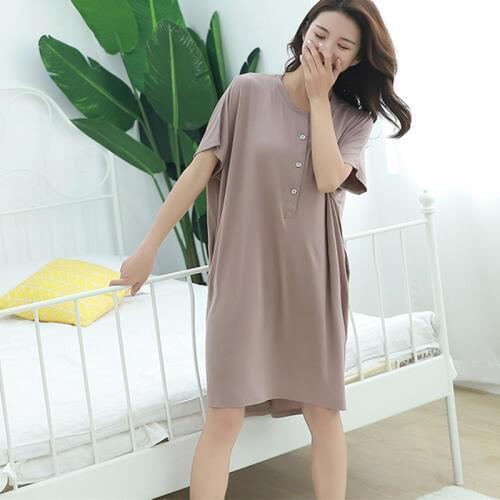 ONTINVA Women's Nightgowns With Sleeves