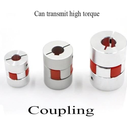 Coupling Aluminum Alloy Elastic Clamping Coupling High Torque Motor Screw Coupling