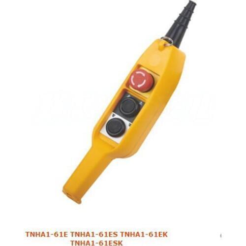 TNHA1-61E TNHA1-61ES COB Single Double Speed Hoist Push Button Switch for Hoist Crane Control Pendant Controller