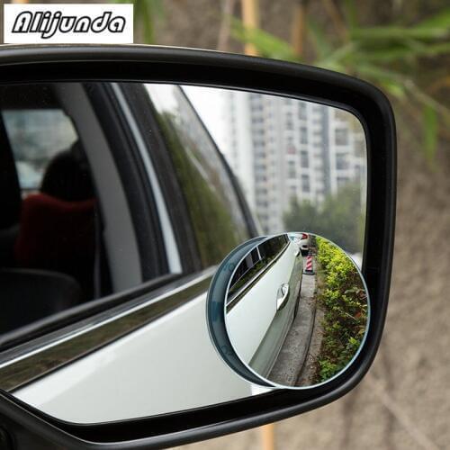 2pcs 360 degree frameless small round mirror rear view blind spot glass mirror for Chevrolet Cruze TRAX Aveo Sonic Lova Sail