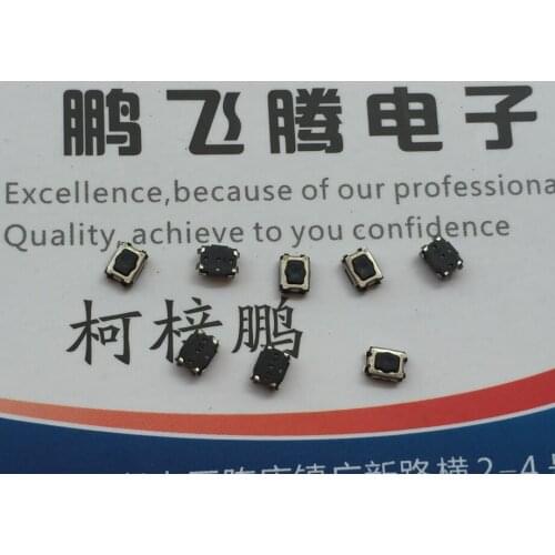 10PCS/lot Original Panasonic EVPAA202K touch switch 3.5*2.9*1.7 plum head button micro-movement patch 4 feet