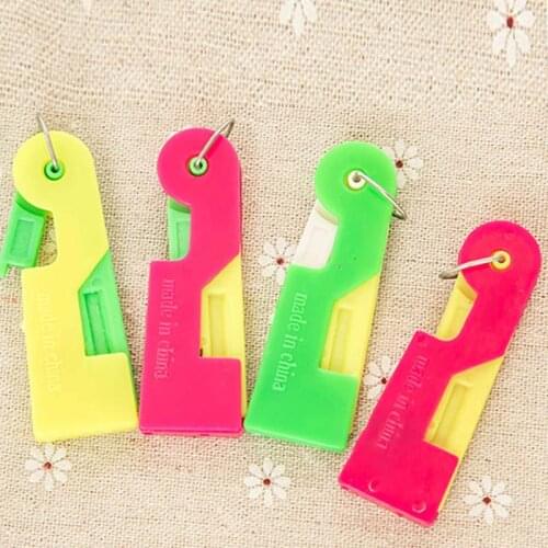 Automatic Threader Easy Sewing Needle Device For Elderly Housewife Use Thread Guide Tool can CSV