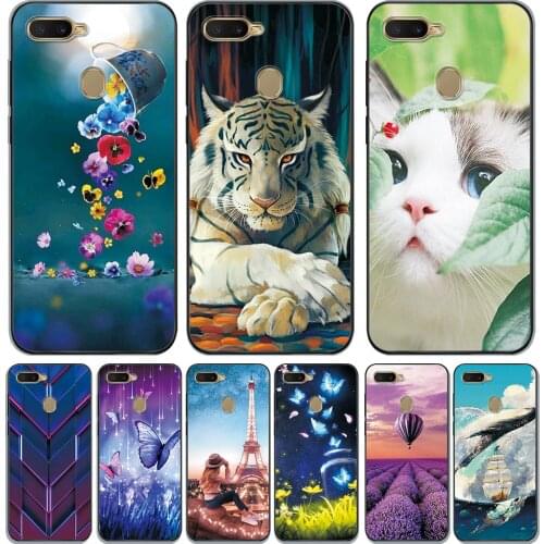 For OPPO A12 Case Protective Case For OPPO A12 6.22" Soft TPU Shockproof Cover For OPPO A12 Fundas CPH2083 CPH2077 Phone Shell