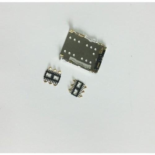 For Xiaomi 5 M5 Mi5 SIM Card holder socket slot tray reader connector Metal housing mi 5 sim tray Replacement Parts