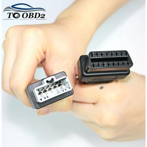 FOR HONDA 5Pin to OBD2 16pin Female Cable For Honda Car Scanner OBD1 OBD2 OBDII Adapter 5 Pin to 16 pin Car Diagnostic Connector