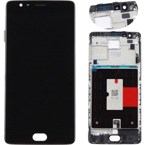 Mayitr LCD Display Touch Screen Mobile Phone Touch Panel Digitizer Frame Tools Compatible For OnePlus 3/3T A3000 A3003/3T A3010
