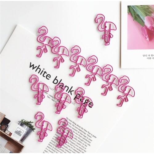 Cartoon creative special shaped paper clip simple office gyratory pin paperclip bookmark student Pink Girl Cute stationery