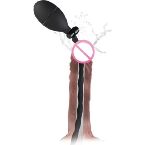 Sex Shop Inflatable Male Urethral Catheter New Silicone Penis Plug Sound Dilators Penis Insert Male Masturbator Sex Toys For Men