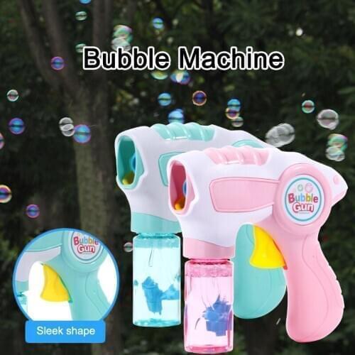 New Bubble Shooters Bubbles Blaster Blower Bubble Blowing Toy For Kids Boy And Girl Outdoor Summer Game Party Favor Drop