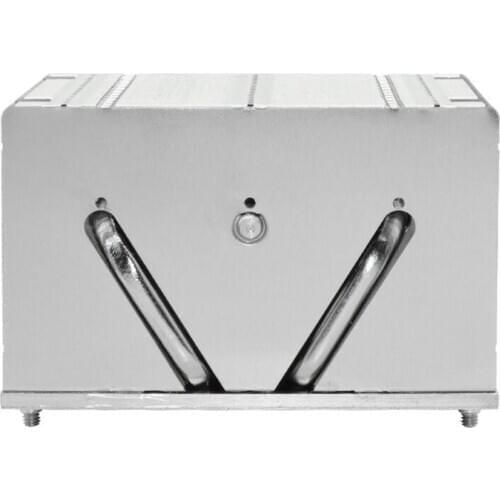 2U Server Passive Radiator Rectangular Hole Pitch Passive Radiator Fanless LGA2011