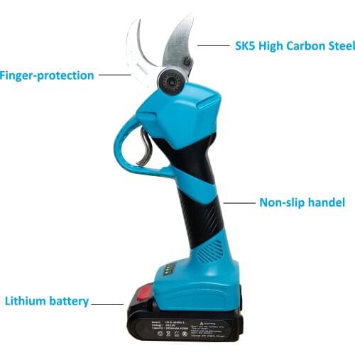 Gardening hand electronic vineyard pruner pruning shear lopper