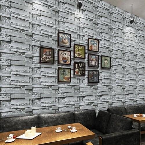 Cloud Brick Wallpaper For Bedroom Living Room Background Decoration Self-adhesive Wall Sticker