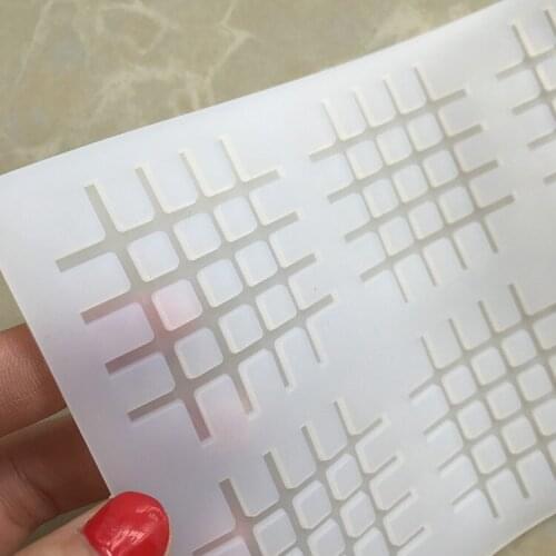 Fence Silicone Mold DIY Fondant Chocolate Cake Decorating Tools Kitchen Accessories Silicone Baking Mold Cake Border Mould