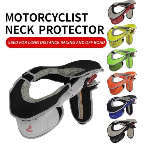 Neck Guard Brace Motorcycle Riding Protection Off-Road Protector Long-Distance Cycling Motocross Brace Protective Motor Gear