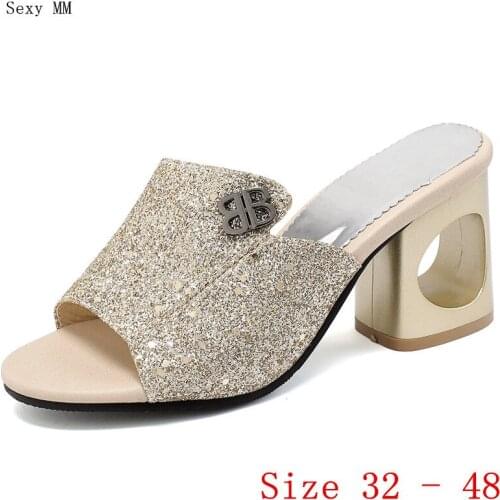 Women High Heel Sandals Shoes Woman High Heels Gladiator Sandals Pumps Small Plus Size 32 33 - 40 41 42 43 44 45 46 47 48