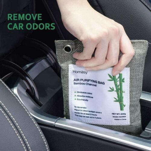 1/2/3 Pack of Breathable Green Activated Charcoal Charcoal Deodorizer Shoes/Closet /Cabinetre/Pet Areafrigerator Deodorant