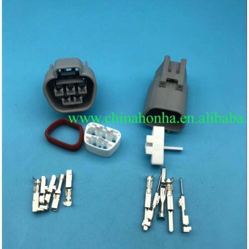 10/20 PCS/LOTS FREE SHIPPING automotive 6189-0504 6188-0327 wiper connector 5 PIN male female housing connector DJ7052-2.2-21