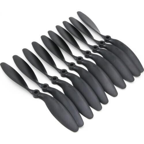 10pcs/lot 8060 Propellers Glass fiber & nylon Props for RC Airplane Quadcopter Perfect 8x6 RC Airplane Propellers Blades