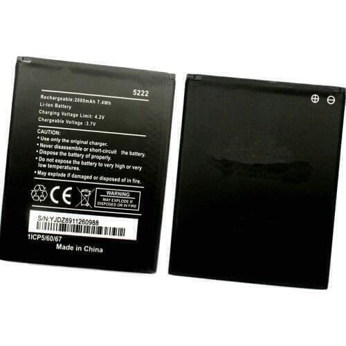 10pcs/lot ISUNOO For Wiko 5222 Battery 2000mAh Batterie Bateria