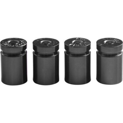 4pcs Car Motorbike Aluminum Alloy Wheel Tire Stem Valve Dust Covers Caps