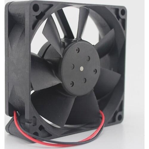 80mm fan D08A-24TS2 8025 24V 0.23A 8CM two line drive cooling fan 80*80*25mm