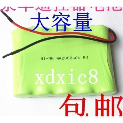 1PCS HBC battery 2000mAh BA225030 battery 6V
