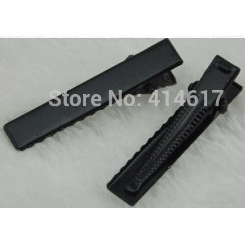 50 pcs 40 mm Black Metal Alligator Hair Clip Pin Wedding Different Sizes DZ03
